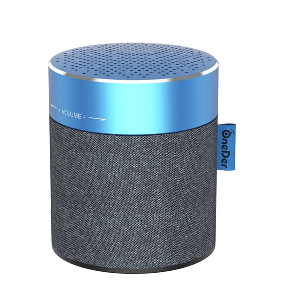 Oneder V13 Mini  Wireless Bluetooth Speaker, Support Hands-free & TF & FM & AUX(Blue)