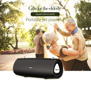ZEALOT S39 Portable Subwoofer Wireless Bluetooth Speaker with Built-in Mic, Support Hands-Free Call & TF Card & AUX (Black)