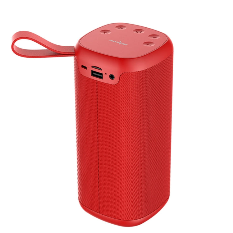 ZEALOT S35 Portable Heavy Bass Stereo Wireless Bluetooth Speaker with Built-in Mic, Support Hands-Free Call & TF Card & AUX (Red)