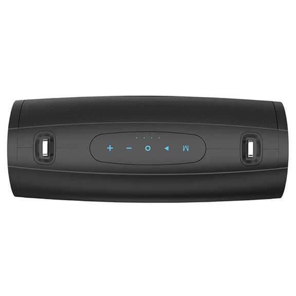 ZEALOT S38 Portable Subwoofer Wireless Bluetooth Speaker with Built-in Mic, Support Hands-Free Call & TF Card & AUX (Black)