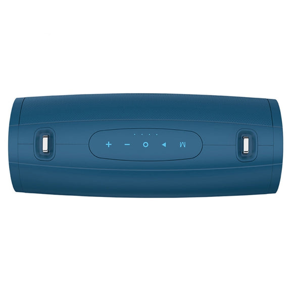 ZEALOT S38 Portable Subwoofer Wireless Bluetooth Speaker with Built-in Mic, Support Hands-Free Call & TF Card & AUX (Lake Blue)