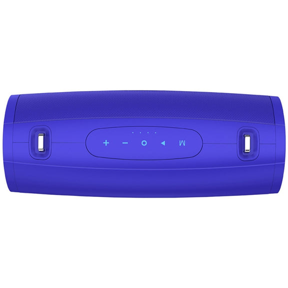 ZEALOT S38 Portable Subwoofer Wireless Bluetooth Speaker with Built-in Mic, Support Hands-Free Call & TF Card & AUX (Blue)