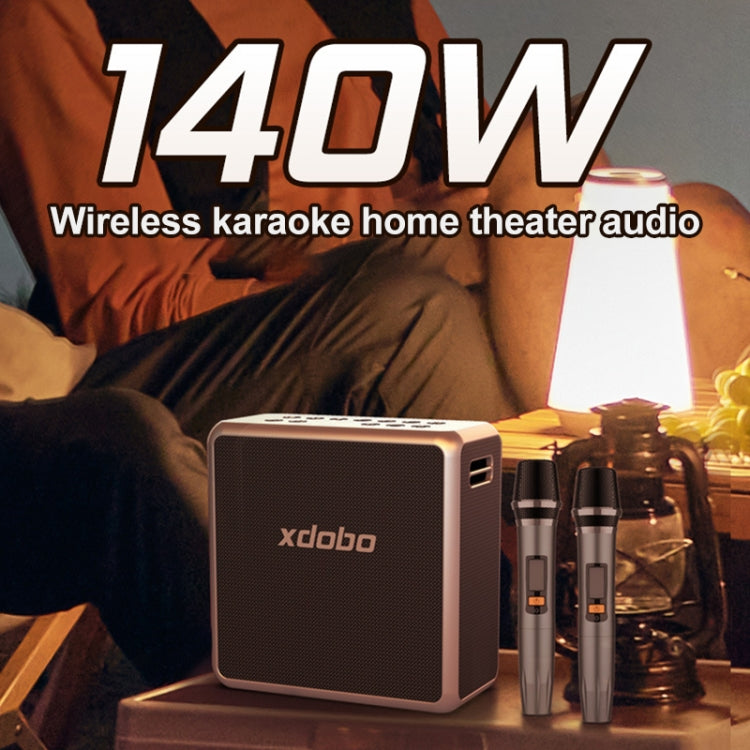 XDOBO King Max 140W IPX5 Waterproof Portable Karaoke Bluetooth Wireless Speaker - free shipping - PMC Jewellery - Order now!