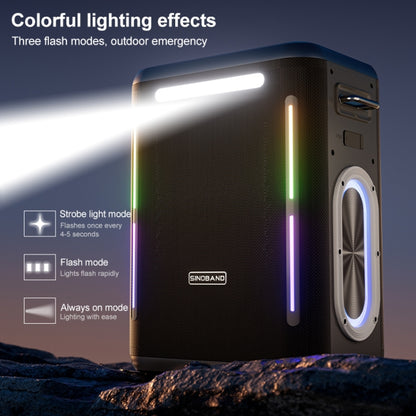 XDOBO SINOBAND Party 1981 300W Outdoor Portable TWS Bluetooth Speaker with LED Colorful Light - free shipping - PMC Jewellery - Order now!
