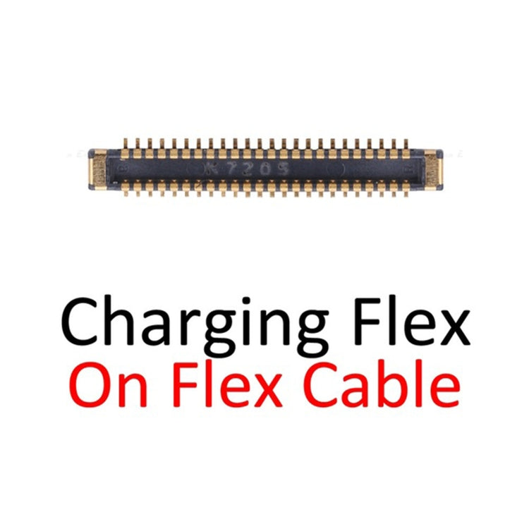 Charging FPC Connector On Flex Cable for iPhone 7 Plus / 7 - iPhone 7 Parts by PMc TechLife | Online Shopping South Africa | PMc TechLife | Buy Now Pay Later Mobicred