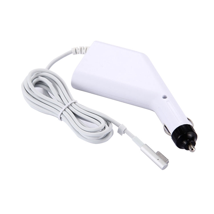 85W 18.5V 4.6A 5 Pin L Style MagSafe 1 Car Charger with 1 USB Port for Apple Macbook A1150 / A1151 / A1172 / A1184 / A1211 / A1370 , Length: 1.7m - Cable & Adapter by PMC Jewellery | Online Shopping South Africa | PMC Jewellery | Buy Now Pay Later Mobicred