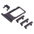 Card Tray + Volume Control Key + Power Button + Mute Switch Vibrator Key for iPhone 8 (Grey) - iPhone 8 Parts by PMc TechLife | Online Shopping South Africa | PMc TechLife | Buy Now Pay Later Mobicred
