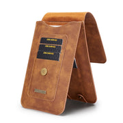 DG.MING Universal Cowskin Leather Protective Case Waist Bag with Card Slots & Hook, For iPhone, Samsung, Sony, Huawei, Meizu, Lenovo, ASUS, Oneplus, Xiaomi, Cubot, Ulefone, Letv, DOOGEE, Vkworld, and other Smartphones Below 5.2 inch(Brown)