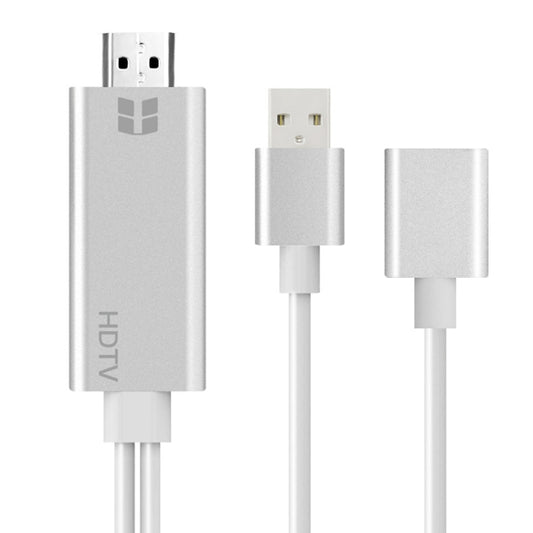 Onten 7562 USB Female to HDMI Phone to HDTV Adapter Cable for iPhone / Android - free shipping - PMC Jewellery - Order now!