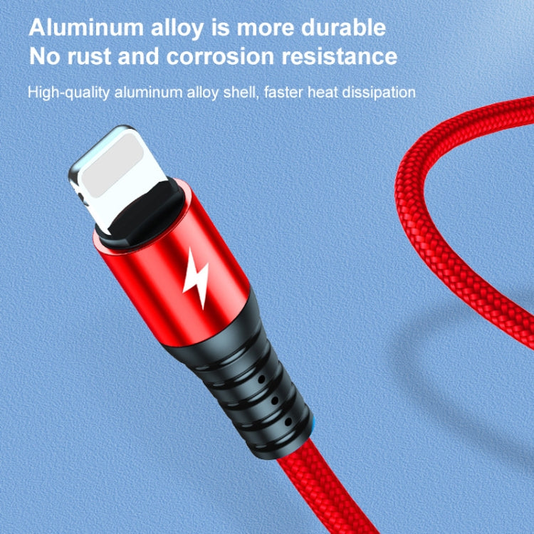 K061 1.2m 5A 3 in 1 USB to 8 Pin + USB-C / Type-C + Micro USB Round Fast Charging Data Cable - free shipping - PMC Jewellery - Order now!