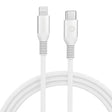 MOMAX DL51D Type-C / USB-C to 8 Pin PD Braided Fast Charging Cable, Length: 1.2m (White) - Normal Style Cable by MOMAX | Online Shopping South Africa | PMC TechLife | Buy Now Pay Later Mobicred