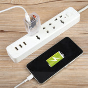 64-22 2A Dual USB Transparent Charger, specification: EU Plug