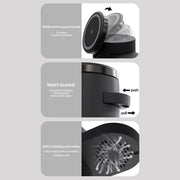 C16 15W 4 in 1 Multifunctional Foldable Magnetic Wireless Charger (White)