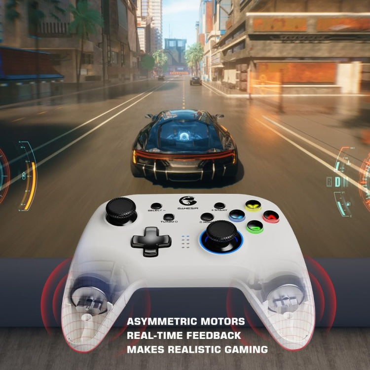 GameSir T4 Pro 2.4G Wireless Gamepad Game Controller with USB Receiver for PC / Switch / iOS / Android