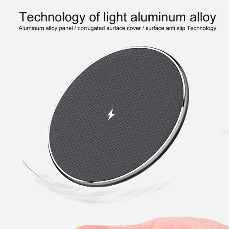 ZEQI W11 10W Smart Cooling Non-slip Aluminum Alloy Wireless Charger - free shipping - PMC Jewellery - Order now!
