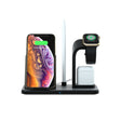 N35 3 in 1 Separated Design Quick Wireless Charger for iPhone, Apple Watch, AirPods (Black) - Wireless Charger by PMC TechLife | Online Shopping South Africa | PMC TechLife | Buy Now Pay Later Mobicred