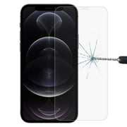 For iPhone 12 Pro Max 0.26mm 9H 2.5D Tempered Glass Film (Open Hole)