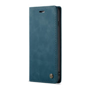 CaseMe-013 Multifunctional Retro Frosted Horizontal Flip Leather Case for iPhone 7 Plus / 8 Plus, with Card Slot & Holder & Wallet(Blue)