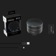 ZEALOT S19 3D Surround Bass Stereo Touch Control Bluetooth V4.2+EDR Speaker, Support AUX, TF Card, For iPhone, Samsung, Huawei, Xiaomi, HTC and Other Smartphones, Bluetooth Distance: about 10m (Black)