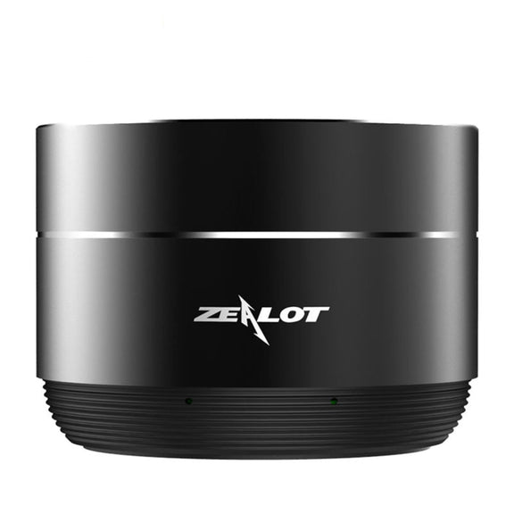 ZEALOT S19 3D Surround Bass Stereo Touch Control Bluetooth V4.2+EDR Speaker, Support AUX, TF Card, For iPhone, Samsung, Huawei, Xiaomi, HTC and Other Smartphones, Bluetooth Distance: about 10m (Black)