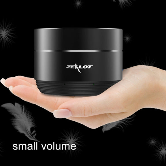 ZEALOT S19 3D Surround Bass Stereo Touch Control Bluetooth V4.2+EDR Speaker, Support AUX, TF Card, For iPhone, Samsung, Huawei, Xiaomi, HTC and Other Smartphones, Bluetooth Distance: about 10m (Black)