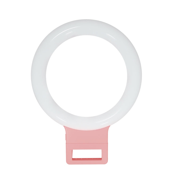 XJ18 LED Light Live Self-timer Flash Fill Light(Pink) - Selfie Light by PMC TechLife | Online Shopping South Africa | PMC TechLife | Buy Now Pay Later Mobicred