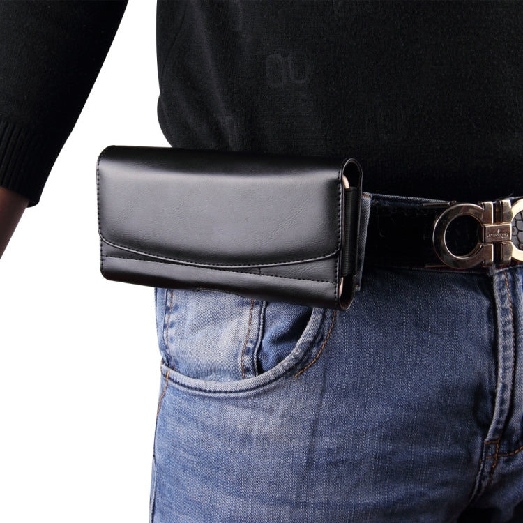 6-6.3 inch A1 Universal PU Tabby Texture Cross Section Plug-in Card Waist Bag, For iPhone, Samsung, Sony, Huawei, Meizu, Lenovo, ASUS, Oneplus, Xiaomi, Cubot, Ulefone, Letv, DOOGEE, Vkworld, and other - More iPhone Cases by PMC TechLife | Online Shopping South Africa | PMC TechLife | Buy Now Pay Later Mobicred