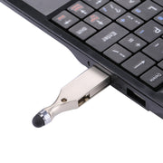 RQW-10E 2 in 1 USB 2.0 & 8 Pin 128GB Flash Drive with Stylus Pen, for iPhone & iPad & iPod & Most Android Smartphones & PC Computer