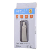 RQW-10X 3 in 1 USB 2.0 & 8 Pin & USB-C / Type-C 16GB Flash Drive, for iPhone & iPad & iPod & Most Android Smartphones & PC Computer