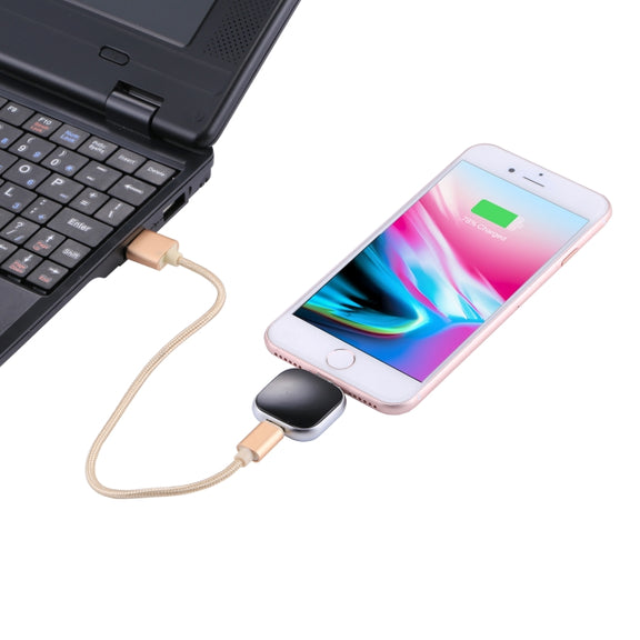 RQW-18S 8 Pin 16GB Multi-functional Flash Disk Drive with USB / Micro USB to Micro USB Cable(Black)