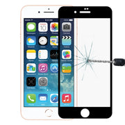Anti-scratch 9H  Full Screen HD Tempered Glass Film for iPhone SE 2020 / 8 / 7 (Black)