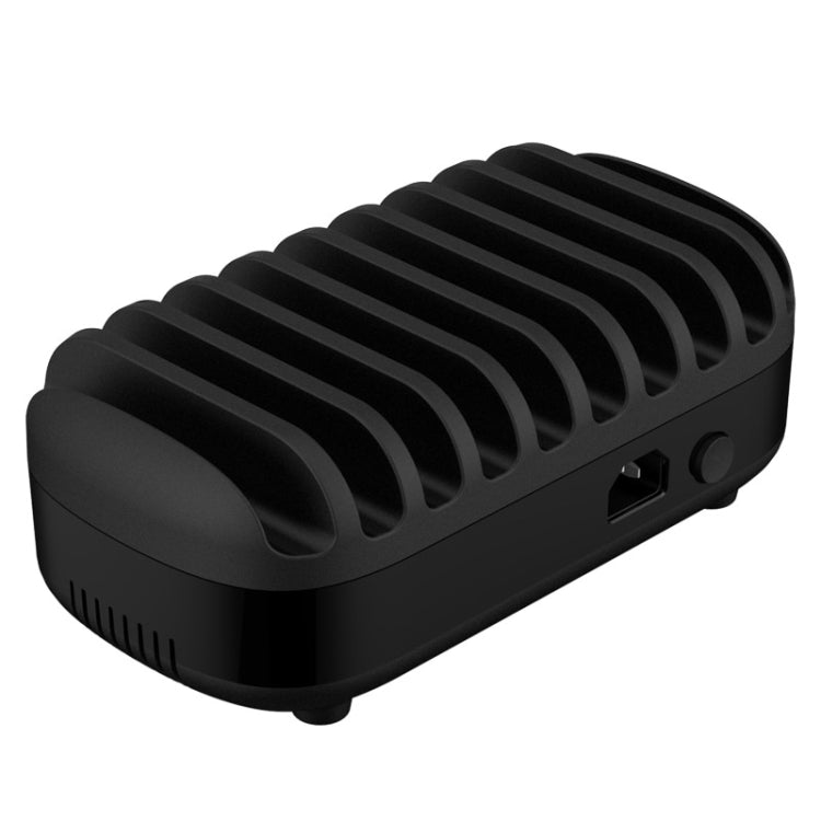 ORICO DUK-10P 120W 10 USB Ports Smart Charging Station with Phone & Tablet Stand, UK Plug(Black)