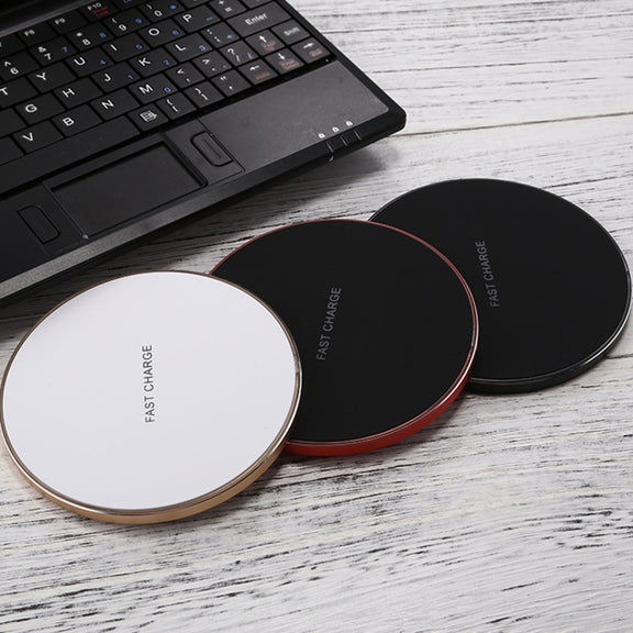 Q21 Fast Charging Wireless Charger Station with Indicator Light(Black)