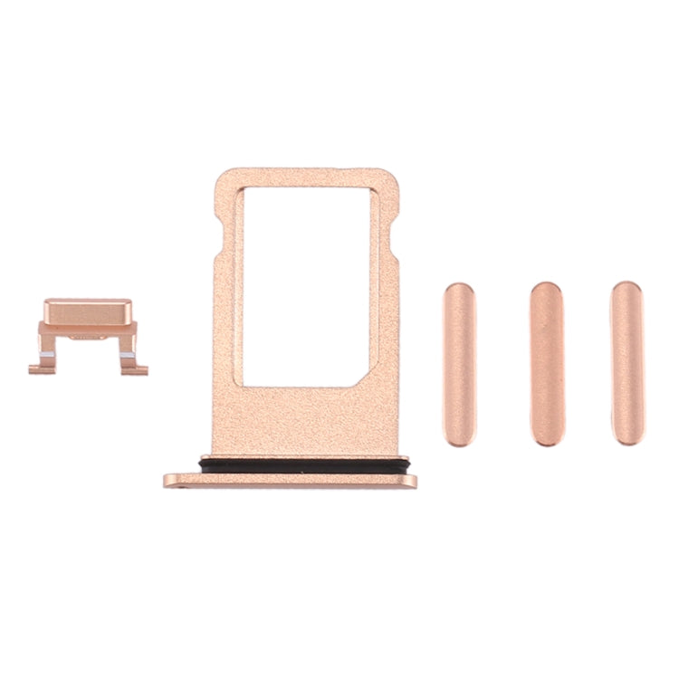 Card Tray + Volume Control Key + Power Button + Mute Switch Vibrator Key for iPhone 8 Plus(Gold) - iPhone 8 Plus Parts by PMc TechLife | Online Shopping South Africa | PMc TechLife | Buy Now Pay Later Mobicred