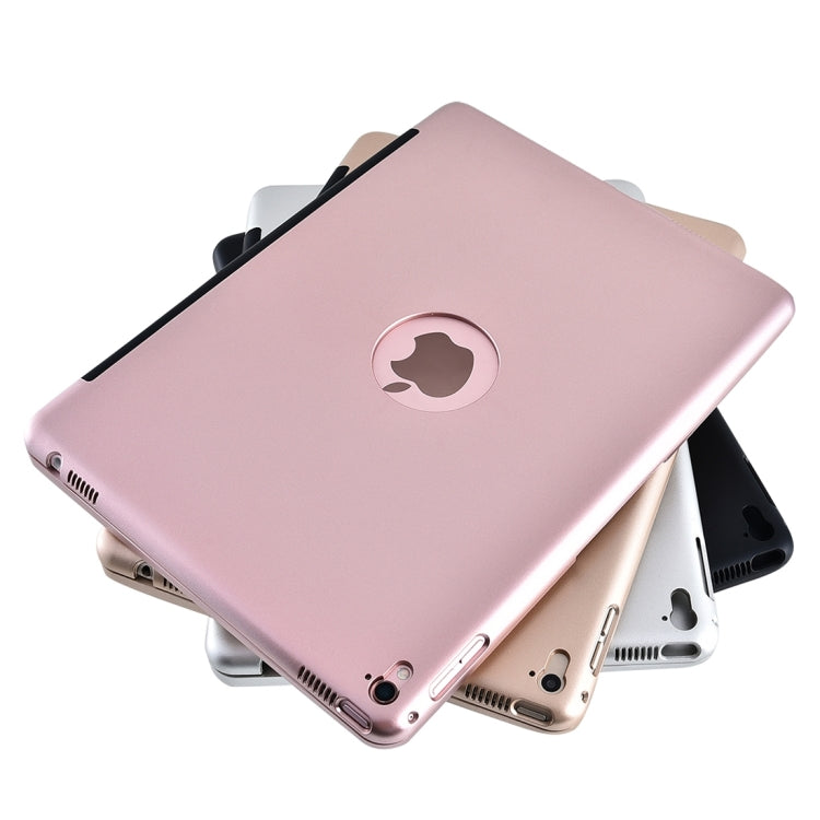 For iPad Pro 9.7 inch / iPAD Air 2 Horizontal Flip Tablet Case + Bluetooth Keyboard(Rose Gold) - For iPad Pro by PMC TechLife | Online Shopping South Africa | PMC TechLife