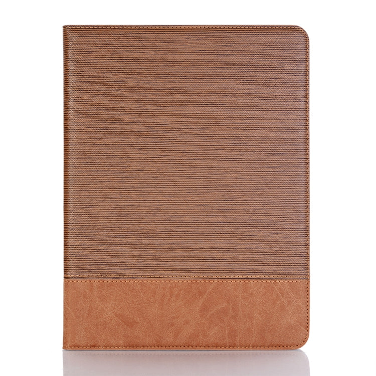Cross Texture Horizontal Flip PU Leather Case for iPad Air 13 2025 / 2024 / iPad Pro 12.9 inch (2018), with Holder & Card Slots & Wallet (Brown) - iPad Pro 12.9 (2018) Cases by PMC TechLife | Online Shopping South Africa | PMC TechLife | Buy Now Pay Later Mobicred