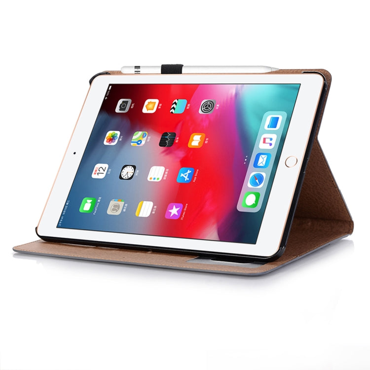 Retro Book Style Horizontal Flip PU Leather Case for iPad Air 13 2025 / 2024 / iPad Pro 12.9 inch (2018), with Holder & Card Slots & Wallet (Grey) - free shipping - PMC TechLife - Order now!