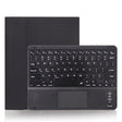 X-11BC Skin Plain Texture Detachable Bluetooth Keyboard Tablet Case for iPad Pro 11 inch 2020 / 2018, with Touchpad & Pen Slot(Black) - For iPad Pro by PMC TechLife | Online Shopping South Africa | PMC TechLife