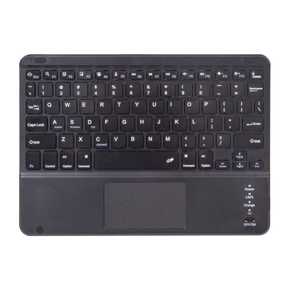 X-11BC Skin Plain Texture Detachable Bluetooth Keyboard Tablet Case for iPad Pro 11 inch 2020 / 2018, with Touchpad & Pen Slot(Pink)