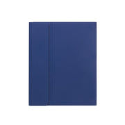 X-11BC Skin Plain Texture Detachable Bluetooth Keyboard Tablet Case for iPad Pro 11 inch 2020 / 2018, with Touchpad & Pen Slot(Blue)