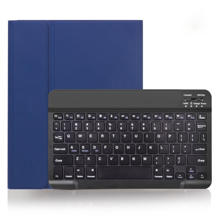 X-11B Skin Plain Texture Detachable Bluetooth Keyboard Tablet Case for iPad Pro 11 inch 2020 / 2018, with Pen Slot (Blue) - free shipping - PMC TechLife - Order now!