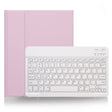 X-11B Skin Plain Texture Detachable Bluetooth Keyboard Tablet Case for iPad Pro 11 inch 2020 / 2018, with Pen Slot (Pink) - For iPad Pro by PMC TechLife | Online Shopping South Africa | PMC TechLife