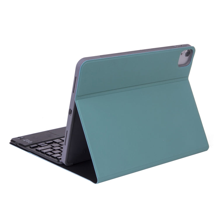 X-11BCS Skin Plain Texture Detachable Bluetooth Keyboard Tablet Case for iPad Pro 11 inch 2020 / 2018, with Touchpad & Pen Slot & Backlight (Dark Green) - free shipping - PMC TechLife - Order now!