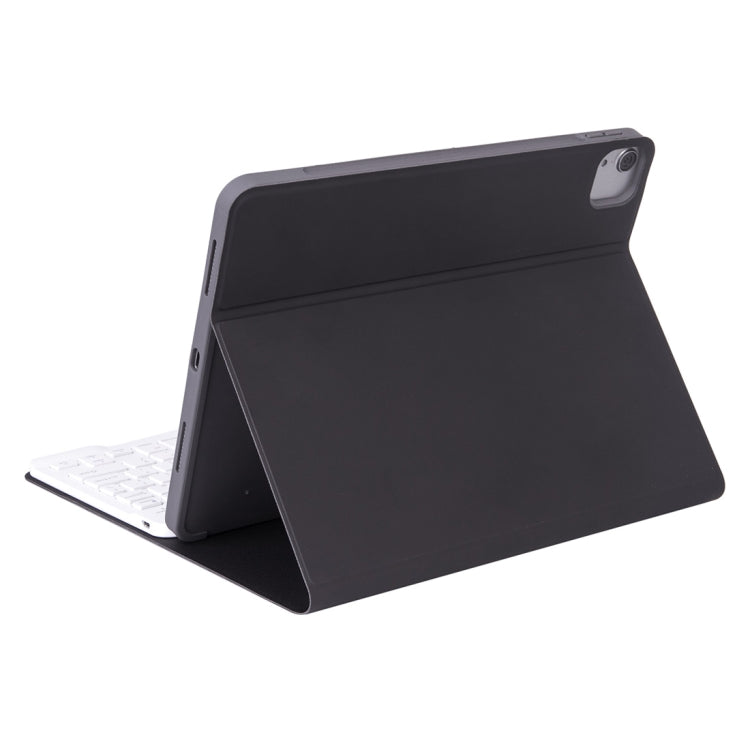 X-11BS Skin Plain Texture Detachable Bluetooth Keyboard Tablet Case for iPad Pro 11 inch 2020 / 2018, with Pen Slot & Backlight (Black) - For iPad Pro by PMC TechLife | Online Shopping South Africa | PMC TechLife