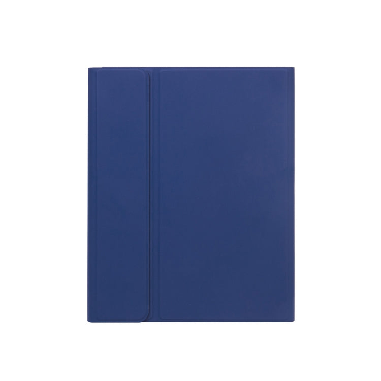 X-11BS Skin Plain Texture Detachable Bluetooth Keyboard Tablet Case for iPad Pro 11 inch 2020 / 2018, with Pen Slot & Backlight (Blue) - For iPad Pro by PMC TechLife | Online Shopping South Africa | PMC TechLife