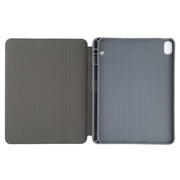 Mutural YASHI Series TPU + PU Cloth Pattern Texture Horizontal Flip Leather Case with Three-folding Holder & Pen Slot & Wake-up / Sleep Function For iPad Air 2022 / 2020 10.9(Black)