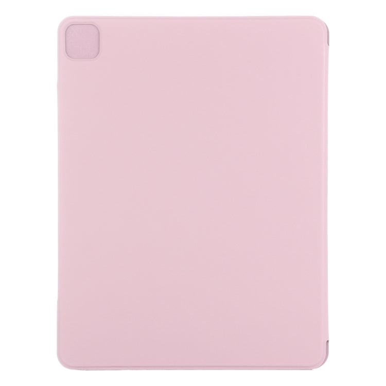 For iPad Air 13 2024 / Pro 12.9 2020 Double-sided Magnetic Flip PU Leather Tablet Case With Holder & Sleep / Wake-up Function(Rose Gold) - iPad Pro 12.9 (2020) Cases by PMC TechLife | Online Shopping South Africa | PMC TechLife | Buy Now Pay Later Mobicred