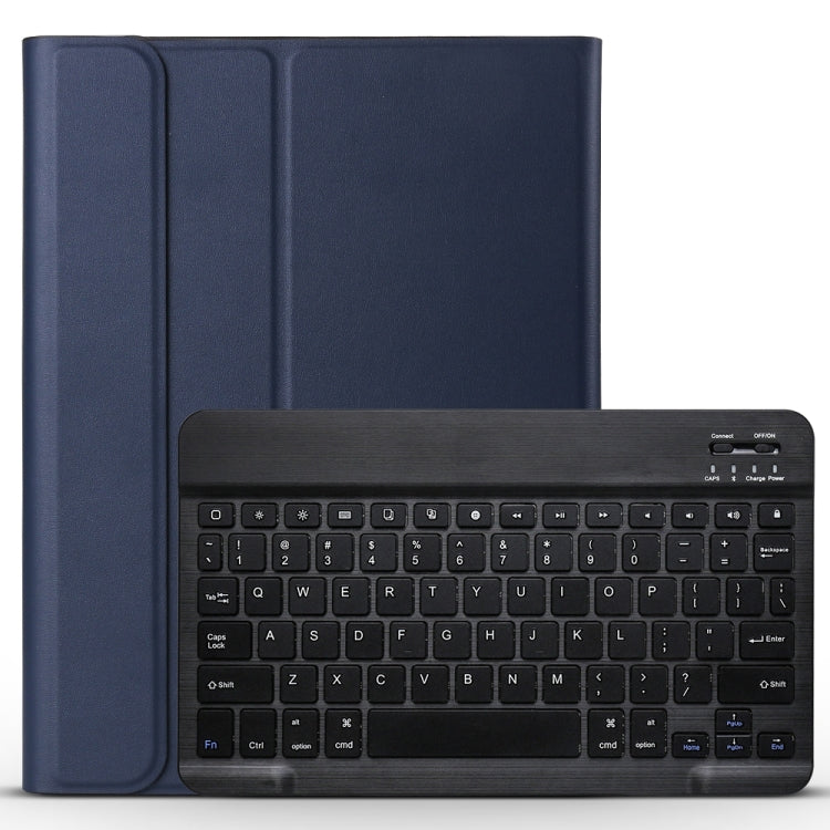 A11 Bluetooth 3.0 Ultra-thin ABS Detachable Bluetooth Keyboard Leather Tablet Case with Holder for iPad Pro 11 2022 / 2021 / Air 5 / Air 4 (Dark Blue) - For iPad Pro by PMC Jewellery | Online Shopping South Africa | PMC Jewellery | Buy Now Pay Later Mobicred
