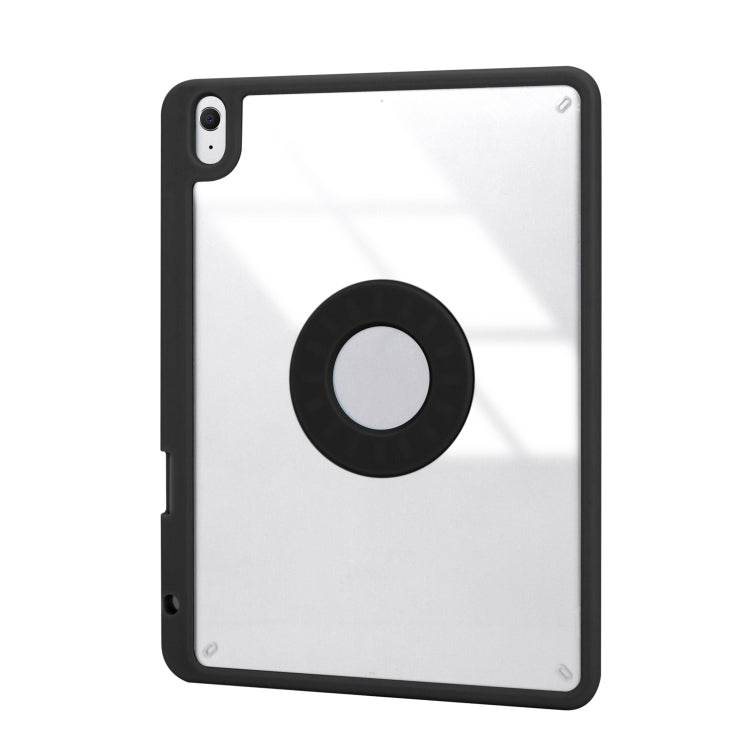 Z11B Pen Slot Bluetooth Keyboard Leather Tablet Case For iPad Pro 11 2021/2020/2018 (Black) - For iPad Pro by PMC TechLife | Online Shopping South Africa | PMC TechLife