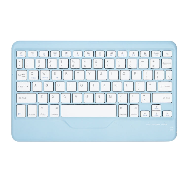 Z11B Pen Slot Bluetooth Keyboard Leather Tablet Case For iPad Pro 11 2021/2020/2018 (Sky Blue) - For iPad Pro by PMC TechLife | Online Shopping South Africa | PMC TechLife